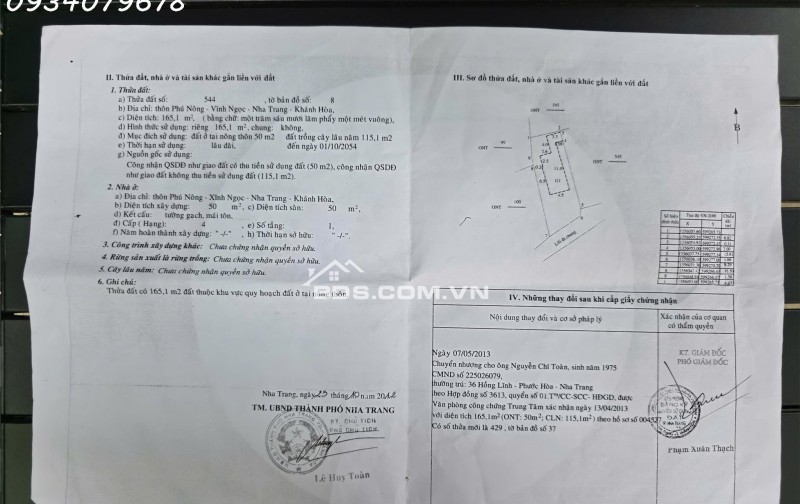 bán nhà Cầu dứa phú nông, Nha Trang