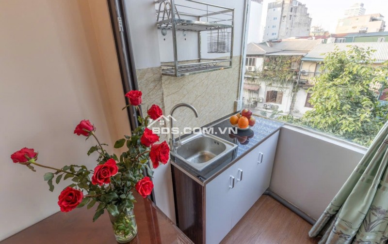 Cho thuê CCMN đủ đồ giá 6,5tr số 19 Nguyễn Thượng Hiền, ô tô đỗ cửa, phòng đẹp