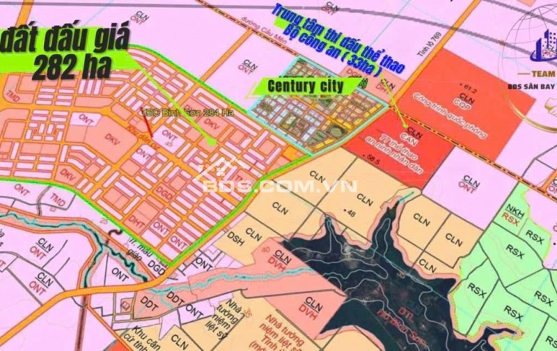 BÁN ĐẤT NỀN DỰ ÁN CENTURY CITY – SÂN BAY LONG THÀNH, ĐỒNG NAI