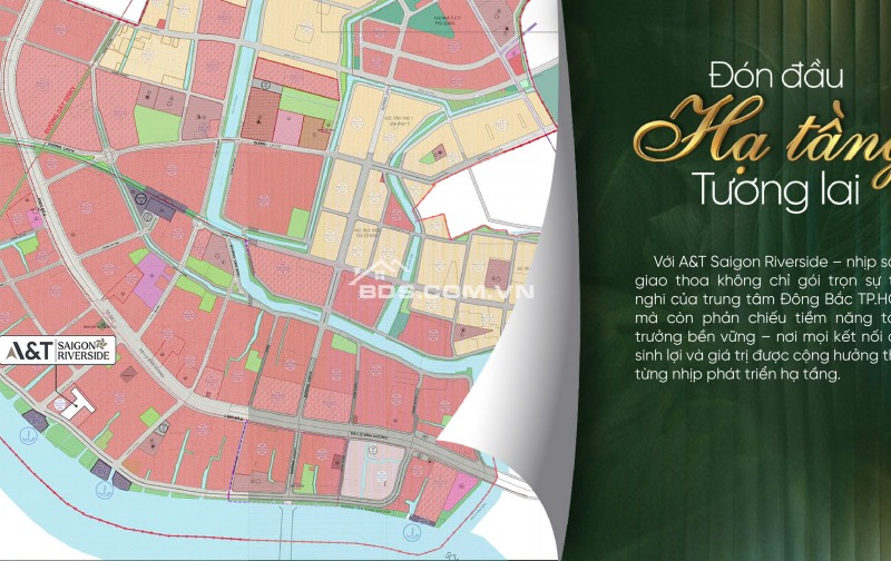 CƠ HỘI ĐẦU TƯ MỚI TẠI CỬA NGÕ THỦ ĐỨC – A&T SÀI GÒN RIVERSIDE. LH:0869703550, 0339002625.