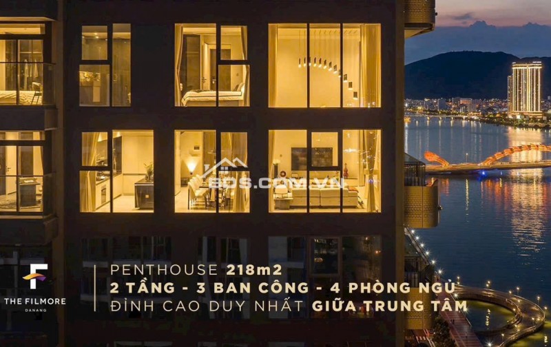  PENTHOUSE 218m² – TUYỆT PHẨM DUY NHẤT GIỮA TRUNG TÂM ĐÀ NẴNG 