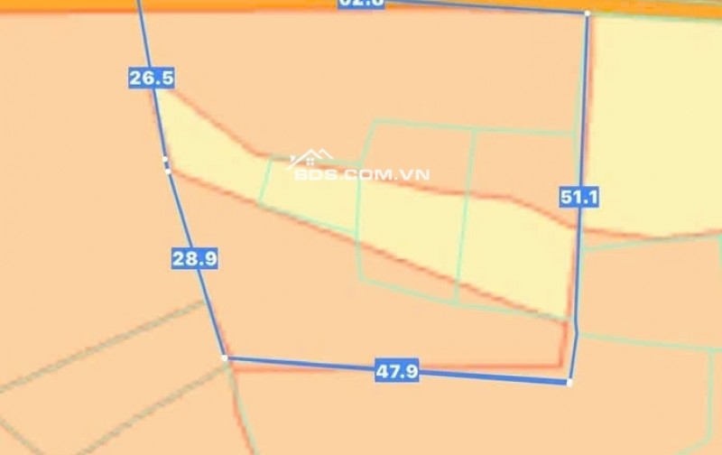 2sao8 đường nhựa,thích hợp đầu tư làm vườn, giá 680tr/sào