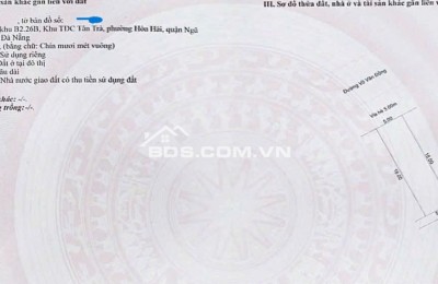 Bán cặp đất biển Võ Văn Đồng, Tân Trà, Ngũ Hành Sơn