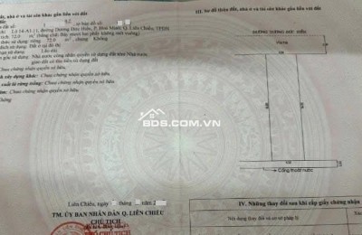 Bán đất đường Dương Đức Hiền - Gần biển