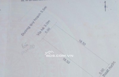 Bán đất đường Bàu Mạc 20 - Liên Chiểu - Đà Nẵng - sát đường Nguyễn An Ninh
