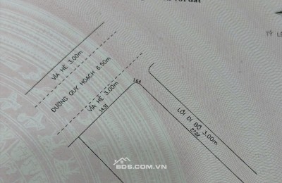 Bán đất biệt thự góc 2MT đường Cầu Đảo Nổi (Khu VIP) - View sông rất đẹp