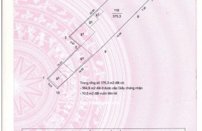 Bán Đất mặt phố Thụy Khuê, Tây Hồ, 375m2, 5m mặt tiền, nở hậu 10m,Giá 100 tỷ
