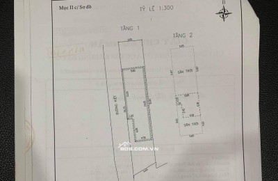 Bán nhà 2 tầng 2 mặt tiền đường Tôn Đức Thắng - Sát bến xe Trung tâm TP