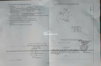 Bán đất 265m2 đường xe hơi xã Bình Mỹ, Huyện Củ Chi