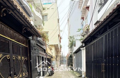 BÁN NHÀ PHẠM VĂN HAI- P.5 - HẺM Ô TÔ- SÁT MẶT TIỀN - GIÁP Q10 Q3 - NGANG HIẾM 5 x 19M (GẦN 100M2) - 4 TẦNG 5PN 5WC.MT 207