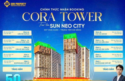  SUN CORA TOWER – SIÊU PHẨM ĐANG GÂY SỐT TẠI SUN NEO CITY 