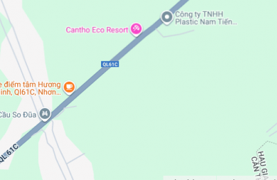 9.843 m² đất vườn ven QL 61C – gần Eco Resort, thích hợp làm resort