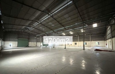 Bán/ cho thuê nhà xưởng 1700m2 Thạnh Xuân Quận 12