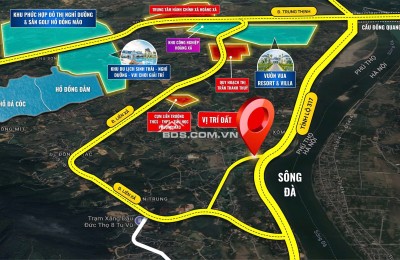 Lô Đất Nền Vàng 48 Lô Tại Thanh Thuỷ Phú Thọ ven Hoà Lạc