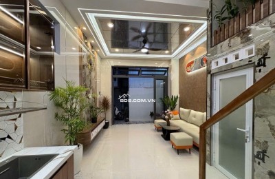 nhà đẹp quận 6, 4 phòng ngủ, 2 wc, hẻm 4m xe hơi vào tận nơi, chỉ 4 đồng hơn