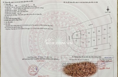  BÁN LÔ GÓC DỰ ÁN LA NATURE – 131M² FULL THỔ CƯ, MẶT TIỀN ĐƯỜNG LÝ THÁI TỔ NỐI DÀI (BẢO LỘC) 