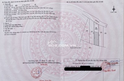  BÁN LÔ MẶT TIỀN DỰ ÁN LA NATURE BẢO LỘC – FULL THỔ CƯ, GIÁ TỐT NHẤT KHU VỰC 