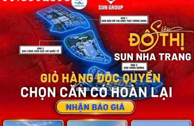CĂN HỘ CAO CẤP SUN NHA TRANG SẮP SỬA MỞ BÁN