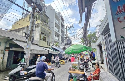 Bán đất Full thổ cư Mặt Tiền chợ kinh doanh 1041. P. Tân Hưng. Quận 7