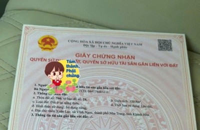 BÁN NHÀ ĐẸP “HIẾM CÓ” TẠI VĨNH NGỌC – NHA TRANG