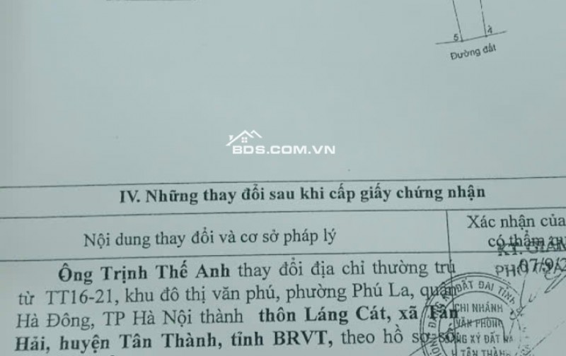Bán nhà 5 tầng Thôn Nam Hải, Xã Tân Hải, Bà Rịa - Vũng Tàu