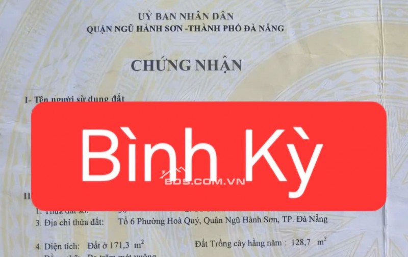 Bán đất đường Bình Kỳ - Diện tích khủng 300m2