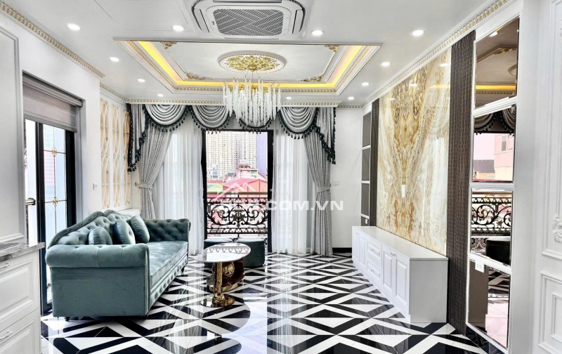 Bán Nhà Kinh Doanh, Ô TÔ Chạy Vòng Quanh Yên Lạc, Hai Bà Trưng 51m, 7 tầng, mt 4.8m, giá 28 Tỷ.