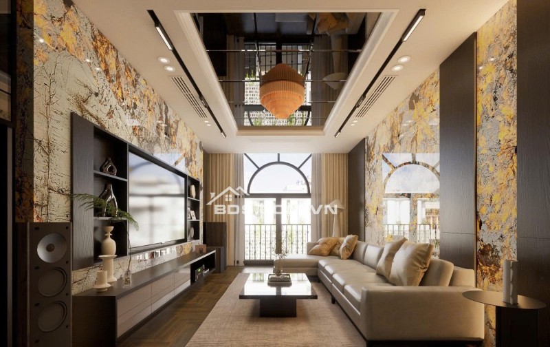 Nhà Đẹp Kinh Doanh, Ô TÔ, Mạc Thái Tổ, Cầu Giấy 50m, 7 tầng, mt 4.2m, giá 34.9 tỷ