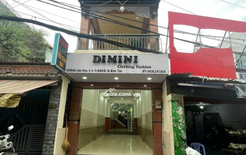 Bán nhà 1 lầu mặt tiền chợ Liên Khu 5-6 tiện kinh doanh đa ngành