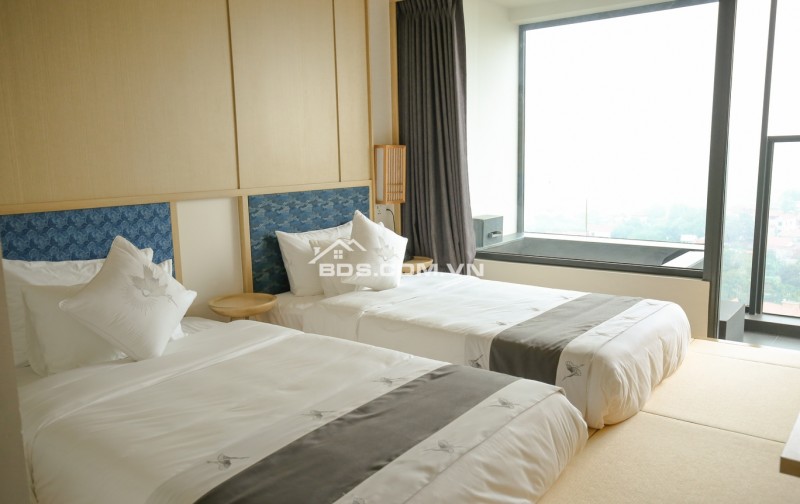 1,7 tỷ – Chính chủ bán căn condotel tầng 12 tòa Q - Wyndham Thanh Thủy -  full nội thất