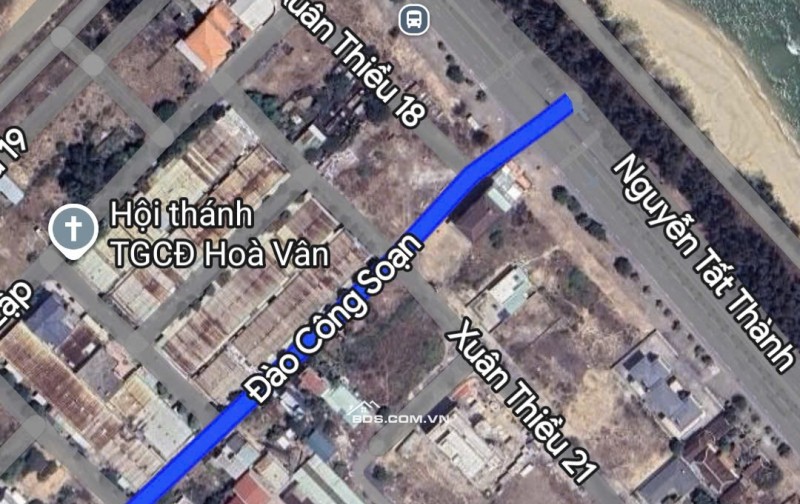 Bán đất 2 LÔ liền kề đường ĐÀO CÔNG SOẠN - trục thông biển