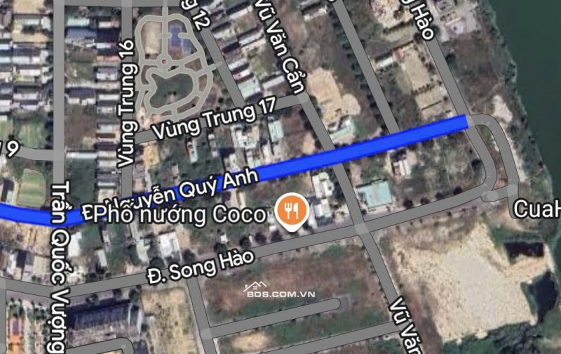 Bán đất đối diện toà chung cư FPT - đường Nguyễn Quý Anh