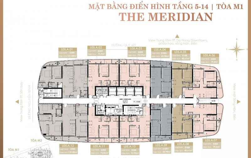 Căn hộ The Meridian Đà Nẵng Chính Thức Nhận Đặt Chỗ Ưu Tiên Chọn Căn Đẹp