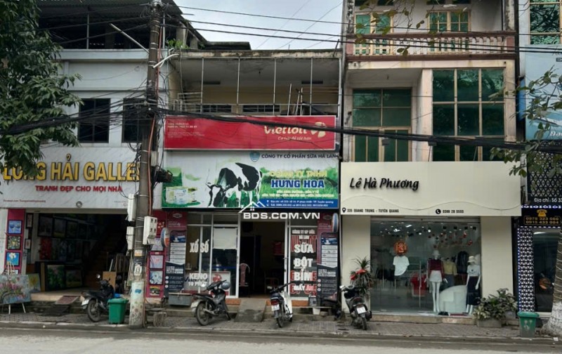 Bán nhà mặt phố: Số 333, đường Quang Trung, phường Phan Thiết, thành phố Tuyên Quang, tỉnh Tuyên Quang (phường Minh Xuân mới)