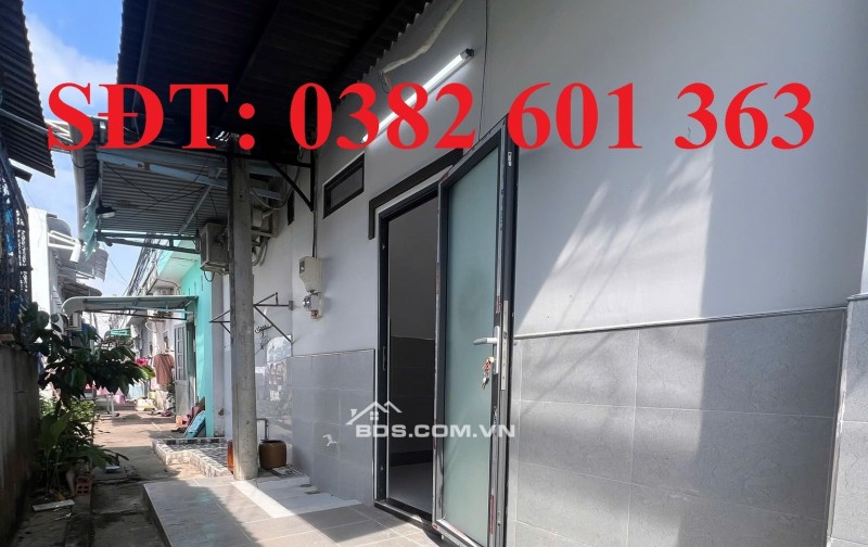 Bán nhà Liên kế trệt mới cách trường FPT 50m