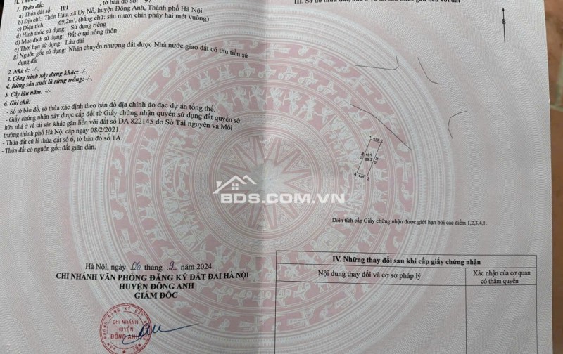 69m mặt đường kinh doanh cao lỗ