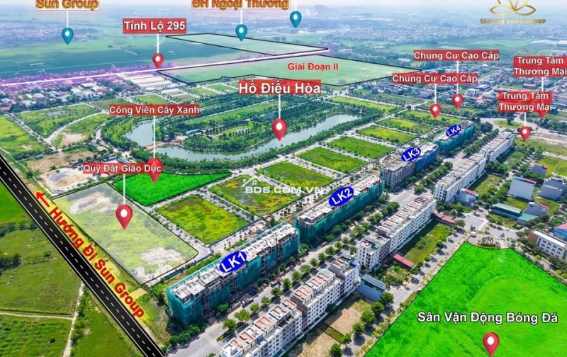 Bán lô đất vị trí trung tâm KĐT Vườn Sen, có sẵn sổ, gần 2 trường đại học lớn