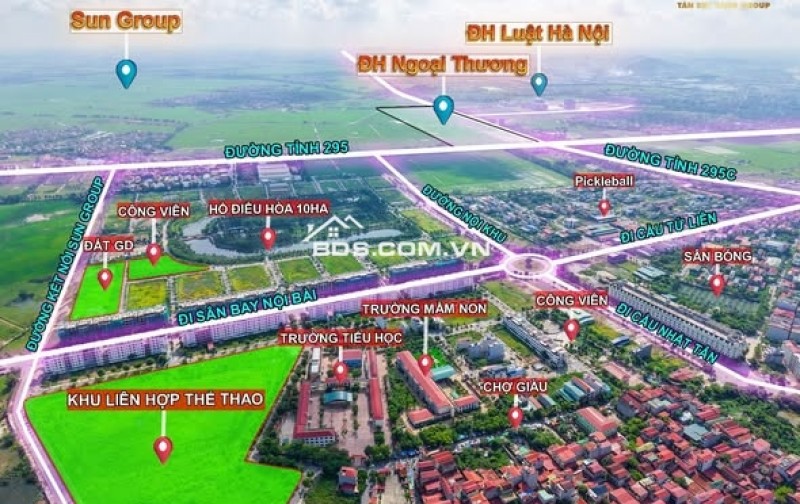 Bán lô đất đã có sẵn sổ, pháp lý rõ ràng, cách Sun Bắc Nính 1km
