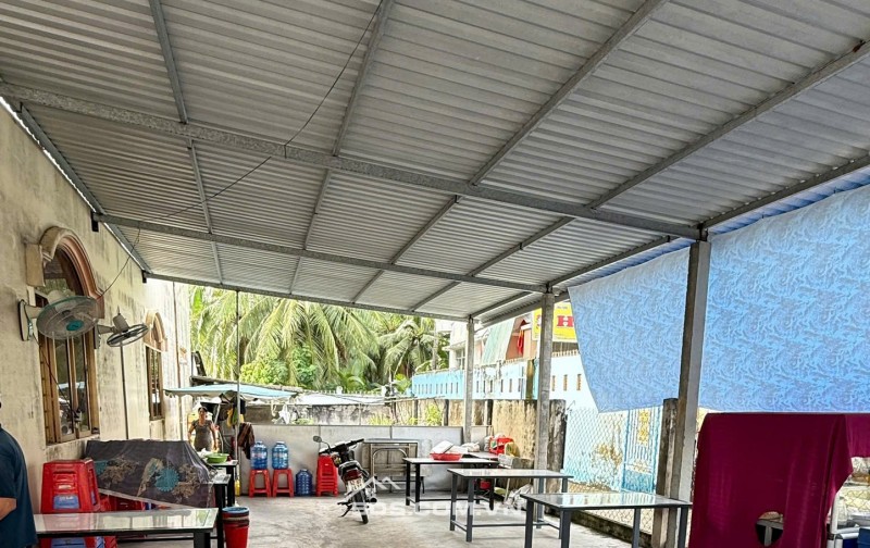 Chính Chủ Bán Nhà Đất 227m2 Mặt Tiền Đường Nhựa QL57B, Thới Lai, Bình Đại, Bến Tre