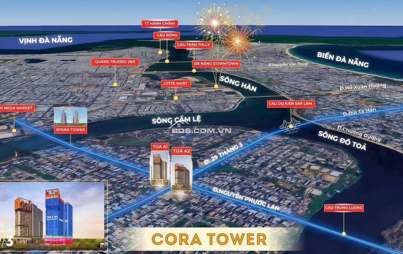 Căn Hộ Cao Cấp 2 Tỷ CORA TOWER – Siêu Phẩm Căn Hộ Của Sun Group tại Đà Nẵng!