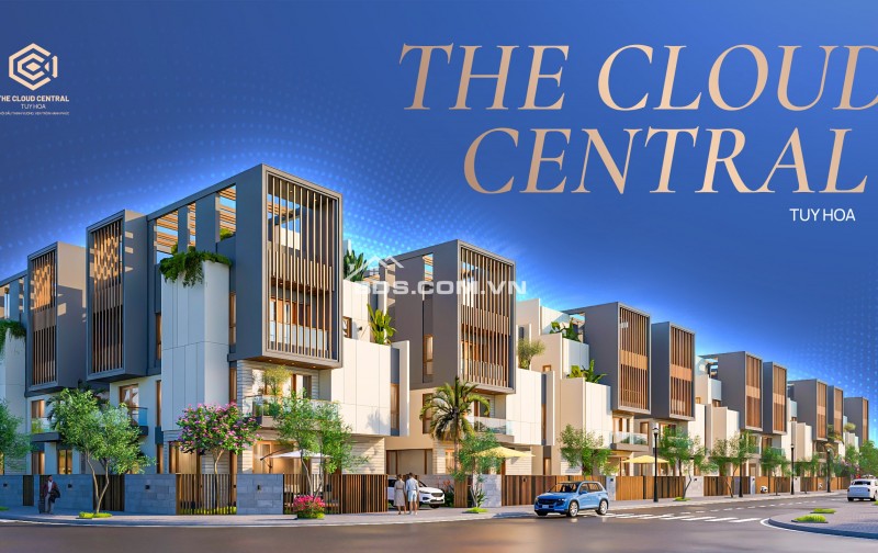 Sắp ra mắt khu đô thị The Cloud Central Tuy Hoà - đối diện hồ điều hoà 20ha trung tâm Tuy Hoà