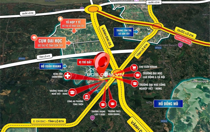 Bán lô đất 80m sát trường ĐH công nghiệp việt hung