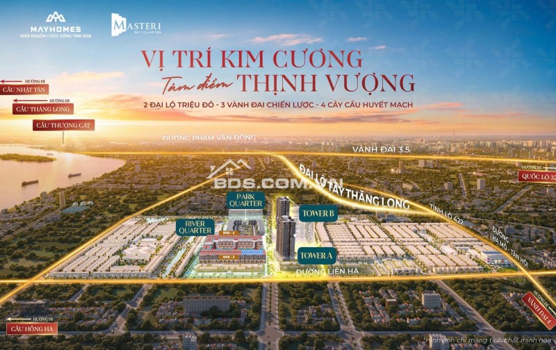Chung cư đầu tiên tại Vin Wonder City Đan Phượng