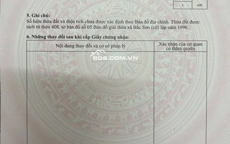 Bán lô góc TDP 1 Bắc Sơn An Dương Hải Phòng