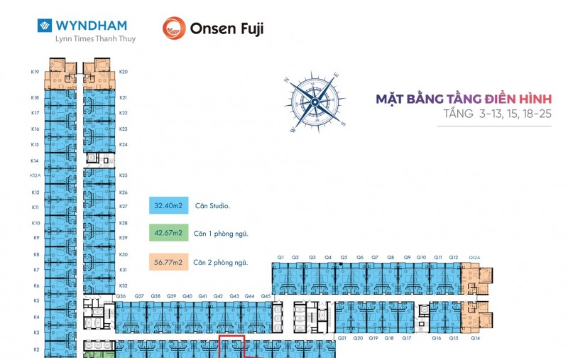 SANG NHƯỢNG NHANH CĂN Q1128 – WYNDHAM THANH THỦY - 1,29 TỶ