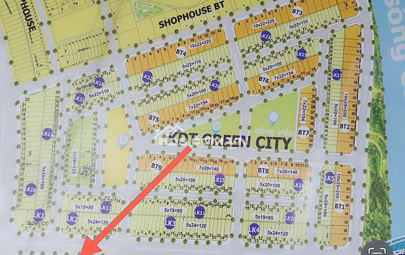  HÀNG HIẾM GIÁ TỐT – TRỤC 27M THÔNG THẲNG RA BIỂN LK7
KHU ĐÔ THỊ GREEN CITY 