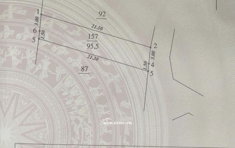 NHỈNH 11 TỶ ĐẤT 96 M2 Ô TÔ TRÁNH PHÚC LÝ MINH KHAI
