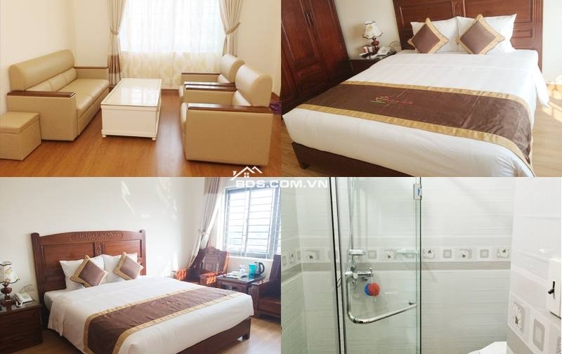 Bán khách sạn 3 sao 11 tầng và Tòa nhà dịch vụ 6 tầng TPVinh Nghệ An, Doanh thu 6,6 tỷ/n