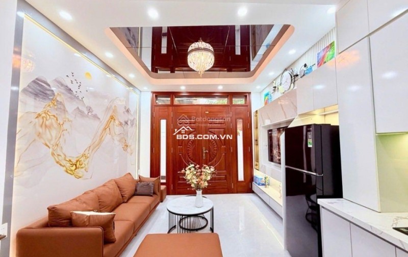 BÁN NHÀ LAI XÁ- HOÀI ĐỨC - NỘI THẤT XỊN XÒ - DT 38M2, 5 TẦNG XÂY MỚI, GIÁ 6.2 TỶ