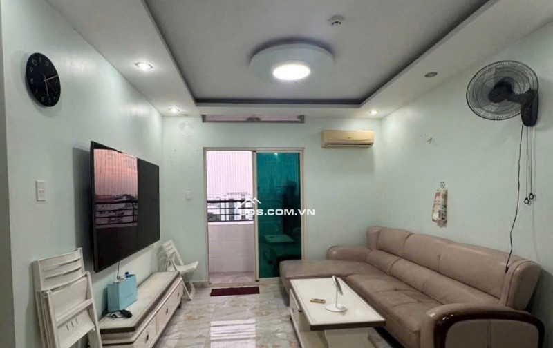 Chung cư 8X Thái An, Phan Huy Ích, p14, GV, 65m2, 2PN, NT, 7tr/th.